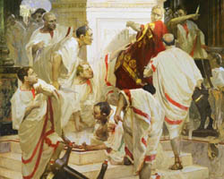 Убийство Цезаря.