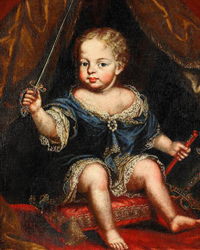 Карл XII в детстве